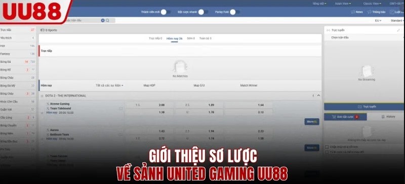 United Gaming UU88 là đối tác lâu năm của nhà cái uy tín UU88